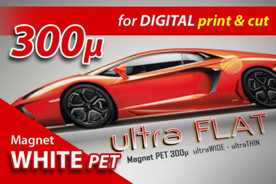 Immagine di Guandong Magnetic Rolls - Magnetico Bianco PET 'Ultra flat' per Stampa Digitale