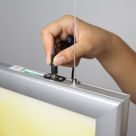 Immagine di M&T Displays Clik-clak Snap Frames LED - Smart LEDbox