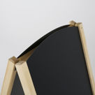 Immagine di M&T Displays Cavalletto pubblicitario (“A” Board) “Wooden Stopper”