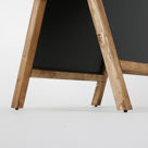 Immagine di M&T Displays Cavalletto pubblicitario (“A” Board) “Wooden Stopper”