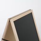 Immagine di M&T Displays Cavalletto pubblicitario (“A” Board) “Wooden Stopper”