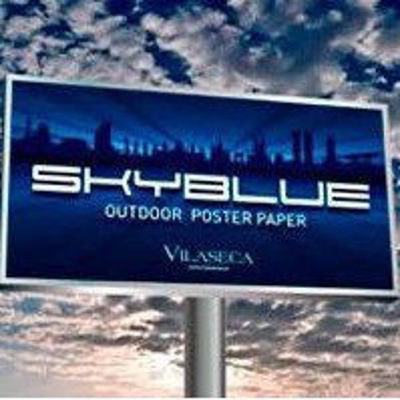 Immagine di SkyBlue Poster Paper 120