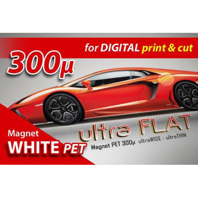 Immagine di Guandong Magnetic Rolls - Magnetico Bianco PET 'Ultra flat' per Stampa Digitale