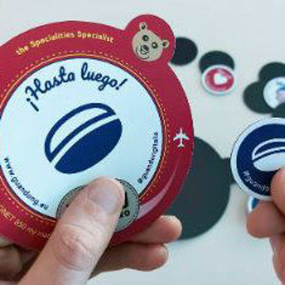 Immagine di Guandong Magnetic Rolls - Magnetico marrone con adesivo