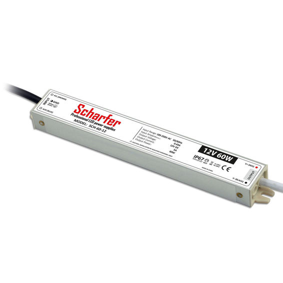 Immagine di Scharfer LED Alimentatore SCH-60-12