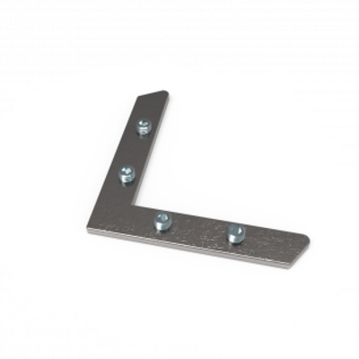 Immagine di Comhan Angolo di connessione L Steel Hexagon per T-17 e T-23