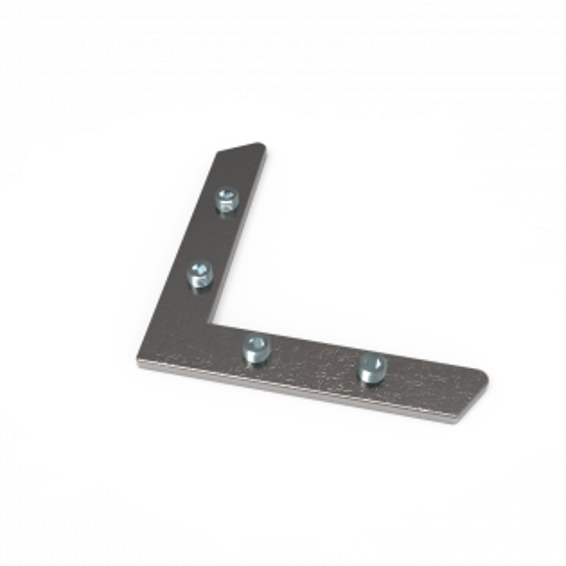 Immagine di Comhan Angolo di connessione L Steel Hexagon per T-17 e T-23