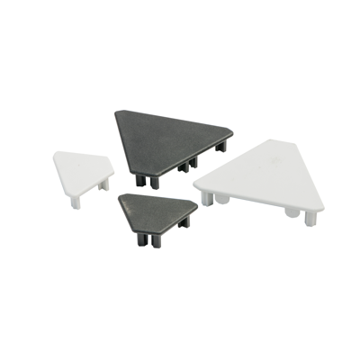 Immagine di Alusign Indoor Tappo terminale in PVC da tavolo Desk