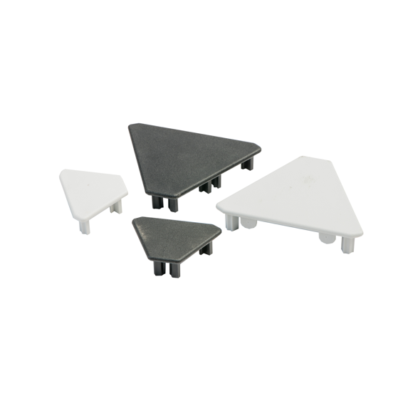 Immagine di Alusign Indoor Tappo terminale in PVC da tavolo Desk