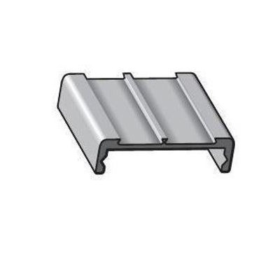Immagine di Alusign Indoor Profilo Pannello Facciale, 2 Scorrimenti - Dymo